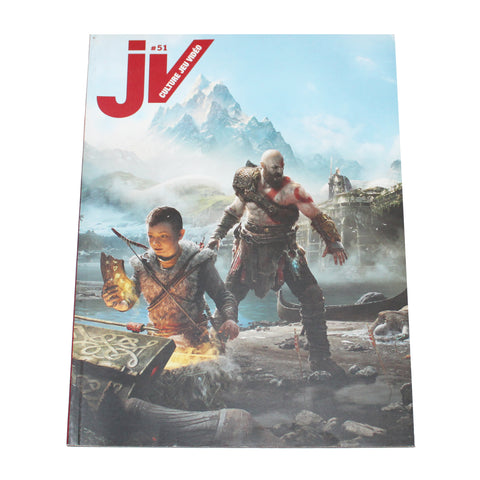Magazine / revue JV / Culture Jeu Vidéo / # 51 / Variant Cover / God of War ( 2018 )