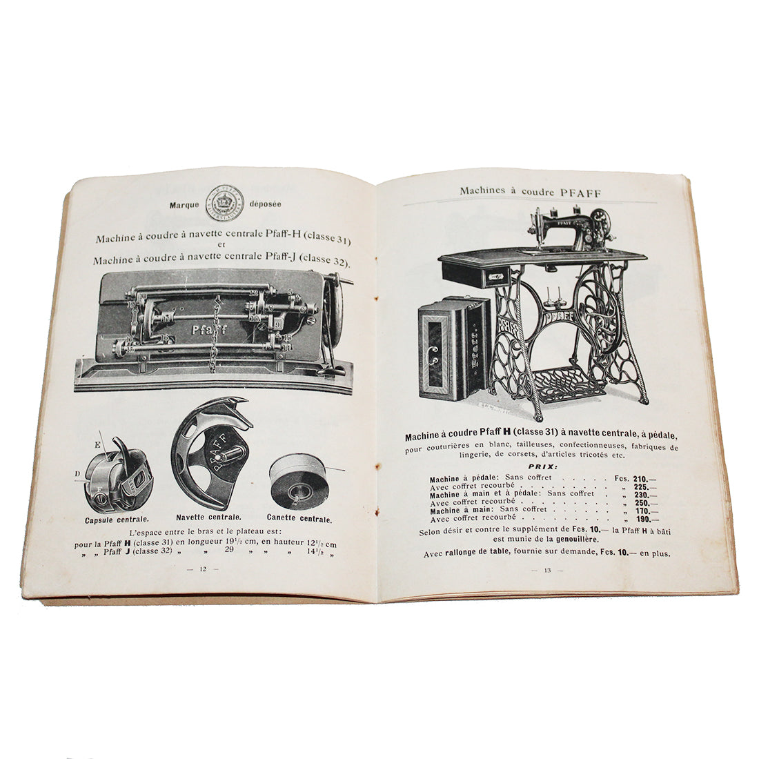 Vieux Papiers - Machine à coudre/ Compagnie SINGER/Reçu à valoir sur