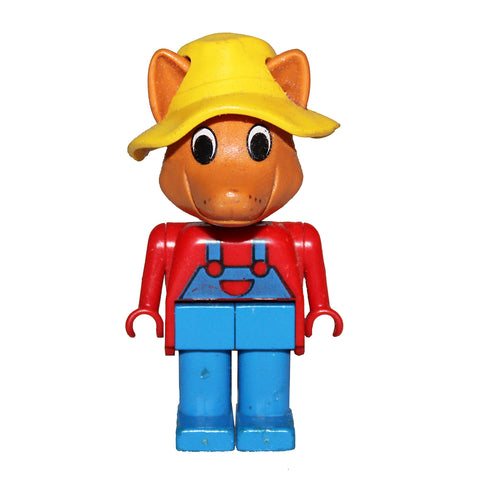 Lego Fabuland minifigure Freddy Fox le fermier du General Store 3675 3683 (1987)