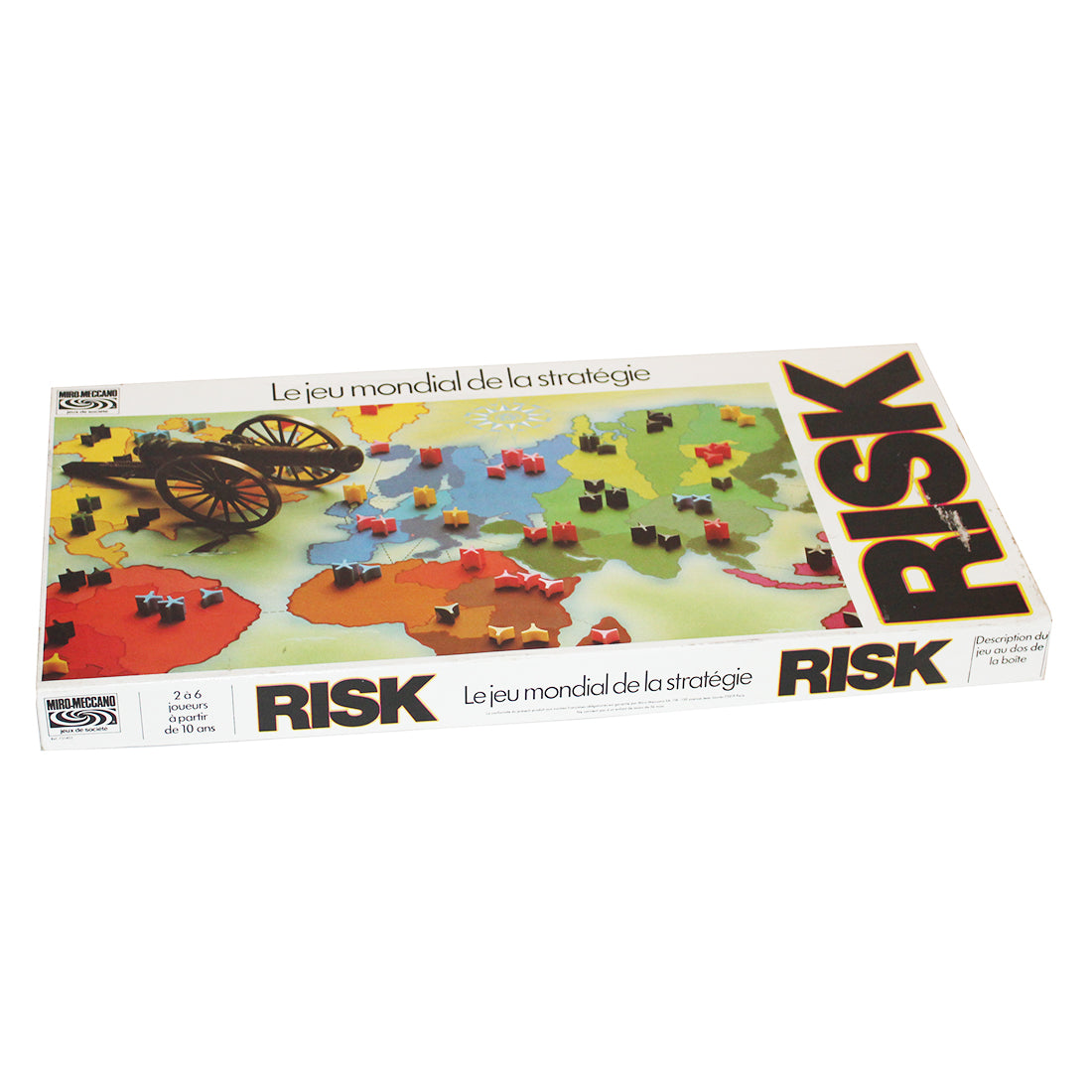 Jeu de société vintage Risk complet Miro-Meccano (1976) – La Roue du Passé