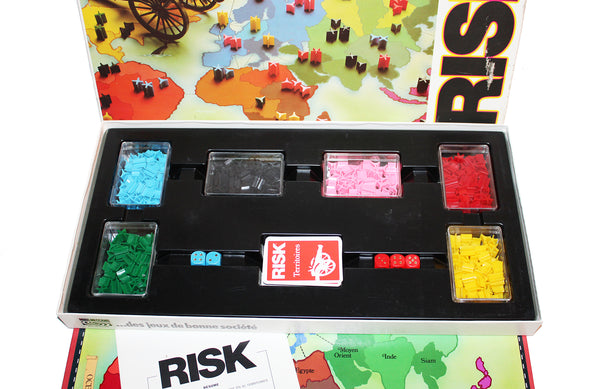 Jeu de société vintage Risk complet Miro-Meccano (1976)