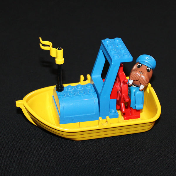 Lego Fabuland / Walter Walrus et son bateau 3633