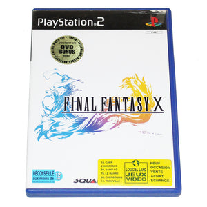 Jeu vidéo Playstation PS2 Final Fantasy X (2002) complet + DVD bonus
