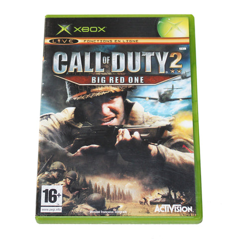 Jeu vidéo Xbox Call of Duty 2 / Big Red One complet ( 2005 ) PAL FR