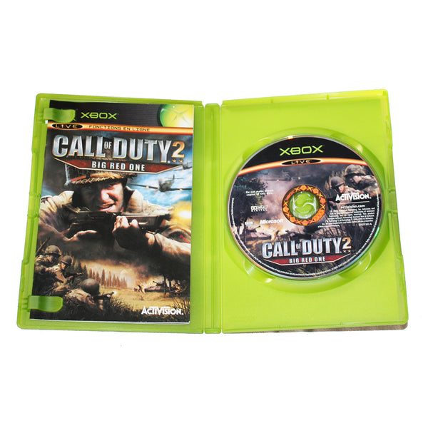 Jeu vidéo Xbox Call of Duty 2 / Big Red One complet ( 2005 ) PAL FR