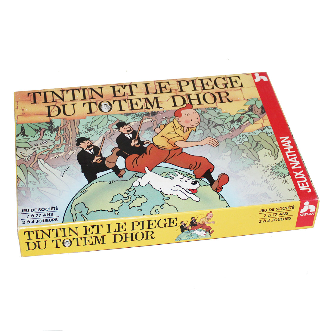 présentation du jeu de stratégie tintin et le piege du totem dhor