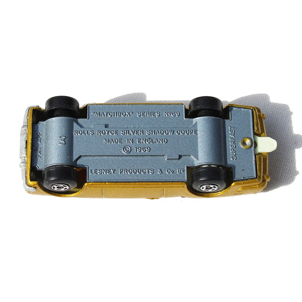 Véhicule miniature Matchbox Superfast vintage voiture Rolls Royce Silver Shadow n° 69 (1969))