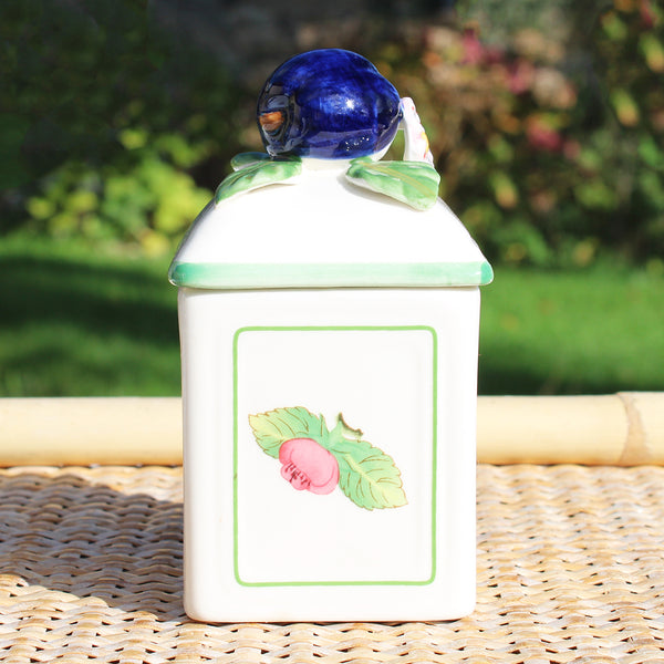 Petit pot à épices / confiture Villeroy & Boch modèle French Garden Charm Prune