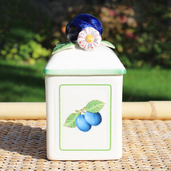 Petit pot à épices / confiture Villeroy & Boch modèle French Garden Charm Prune