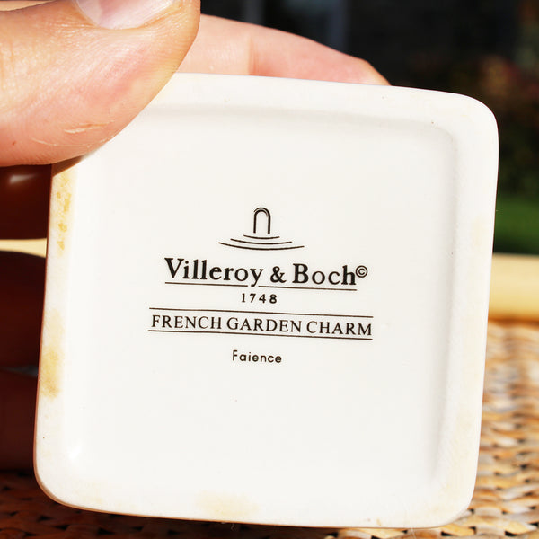 Petit pot à épices / confiture Villeroy & Boch modèle French Garden Charm Prune