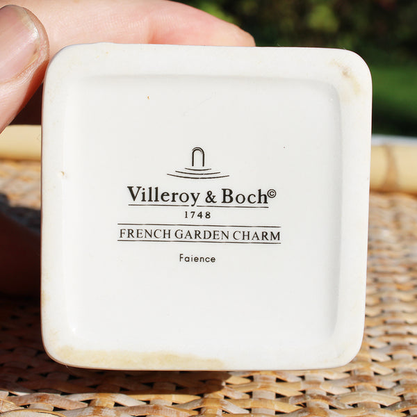 Petit pot à épices / confiture Villeroy & Boch modèle French Garden Charm Citron