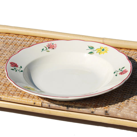 Ancien plat creux & rond 28 cm en faïence de Villeroy & Boch modèle 7401