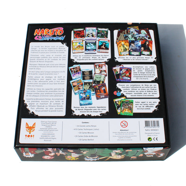 Jeu de société / cartes / Naruto Shippuden / Combats de Ninjas ( 2002 )