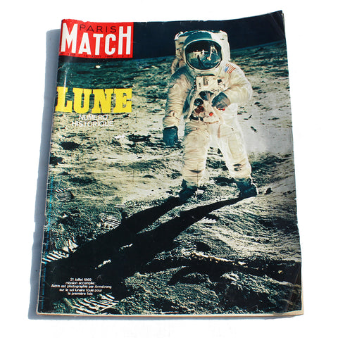 Magazine / revue Paris Match n° 1058 du 16/08/1969 Lune