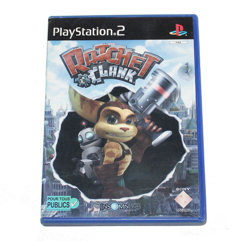 Jeu vidéo Playstation PS2 Ratchet & Clank (2002) complet