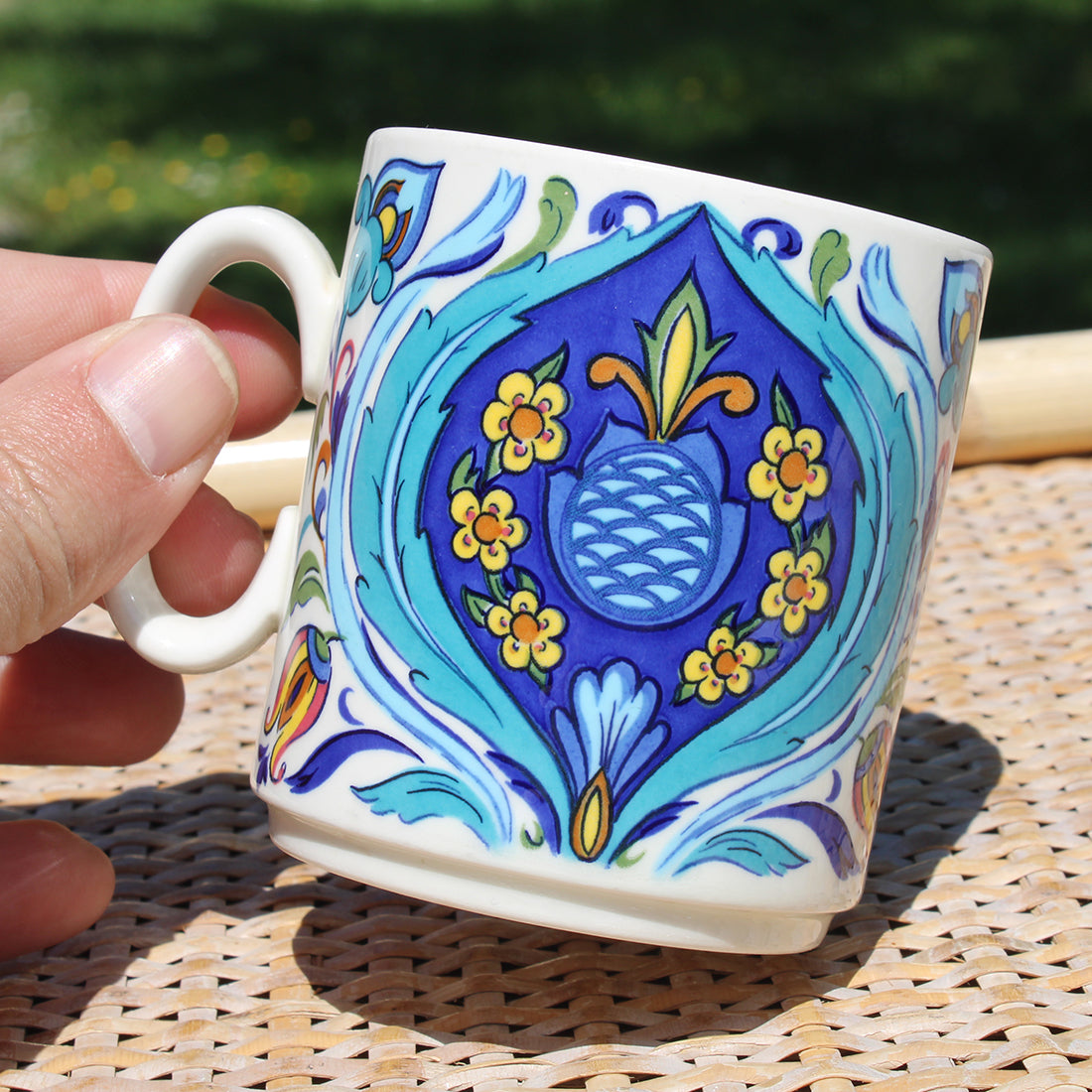 Mug / tasse à café Villeroy & Boch modèle Izmir vintage de 1973 ( à l'unité )