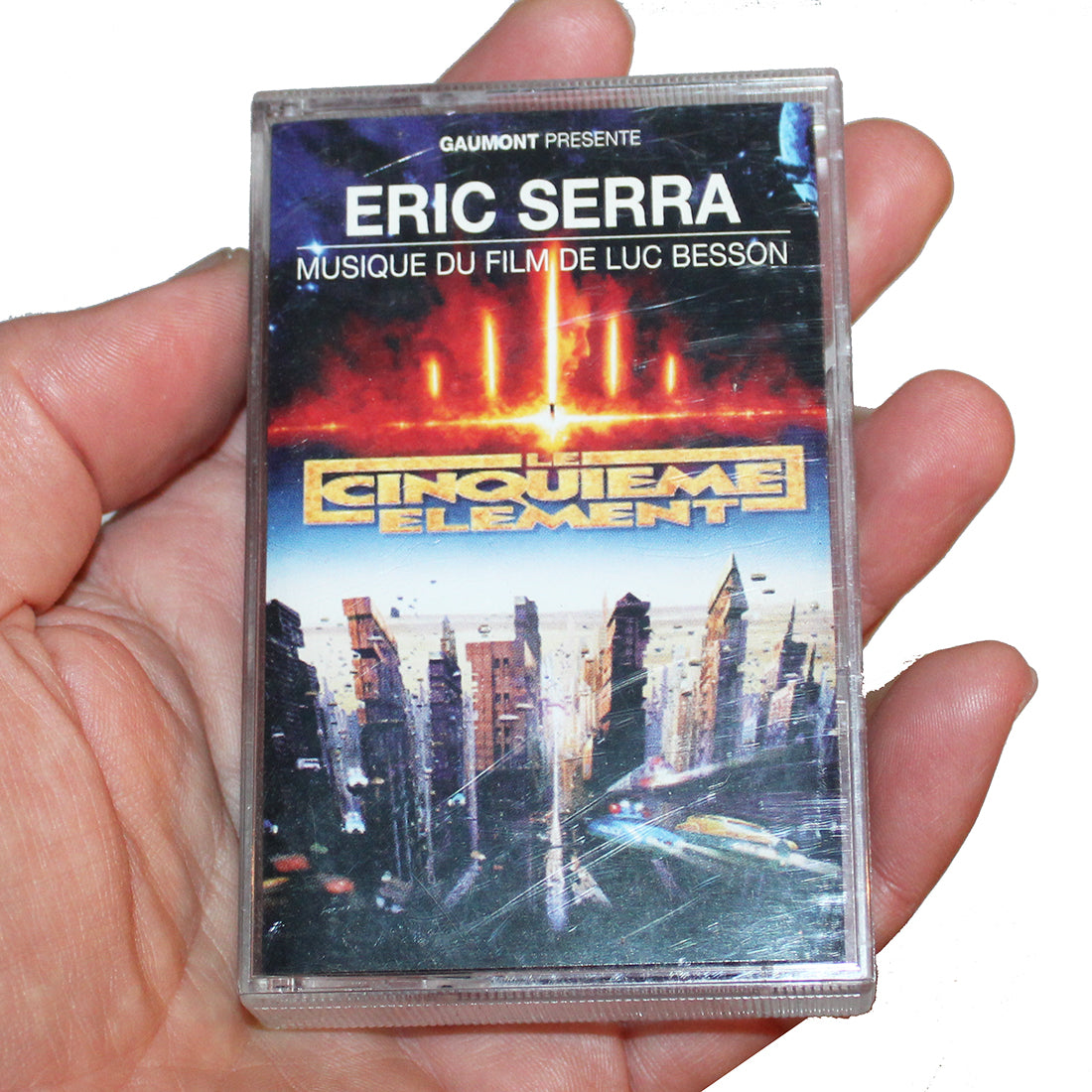 Cassette K7 audio vintage film Le Cinquième Élément / Eric Serra ( 1997 )