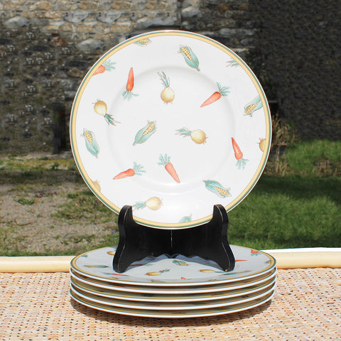 Ensemble de 6 assiettes à dessert 21.8 cm Villeroy & Boch modèle A la Ferme