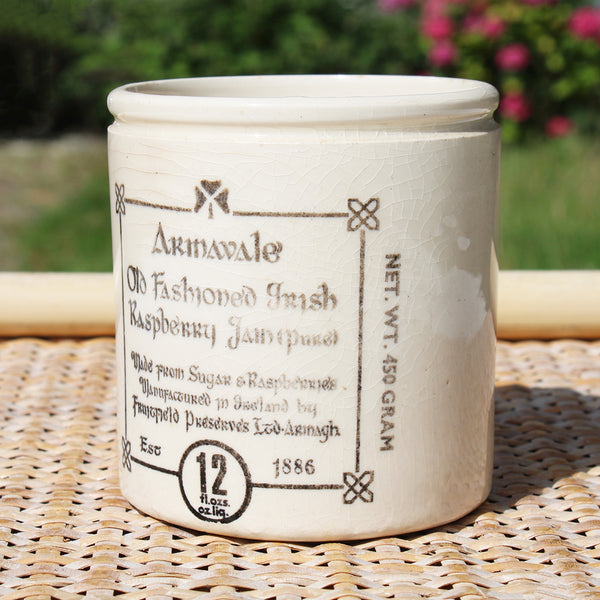 Pot à confiture publicitaire vintage Armavale / no Félix Potin