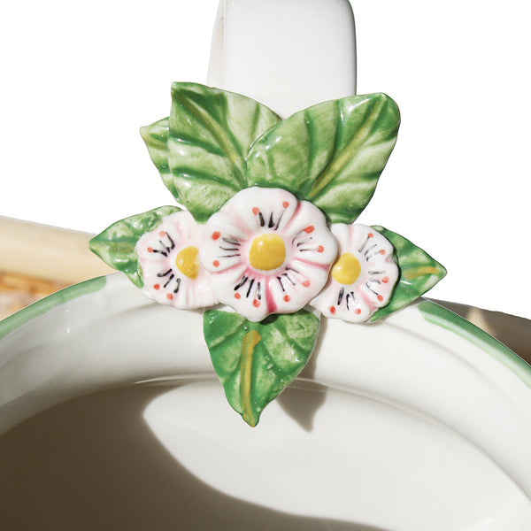 Grand pichet en vitro-porcelaine 25 cm / Villeroy & Boch modèle French Garden Charm