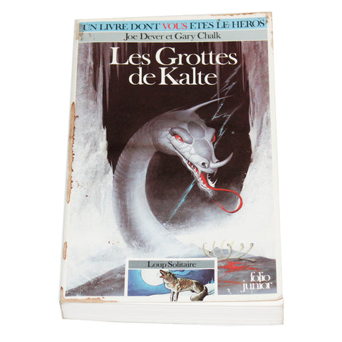 Livre LDVELH - Loup Solitaire - Les Grottes de Kalte ( 1985 )