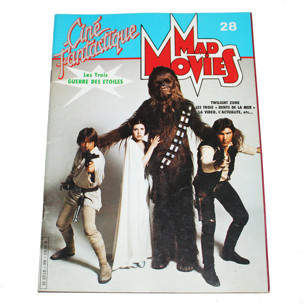 Magazine / revue Mad Movies numéro 28 / Les Trois Guerre des Étoiles ( 1983 )