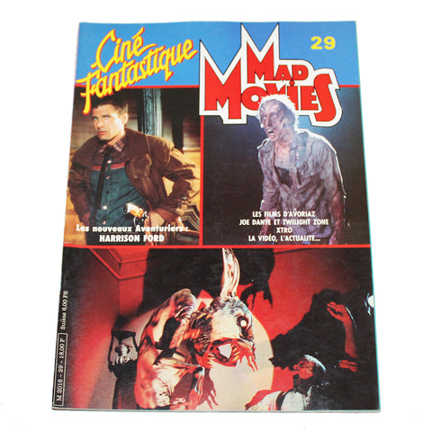 Magazine / revue Mad Movies numéro 29 / Harrison Ford ( 1984 )