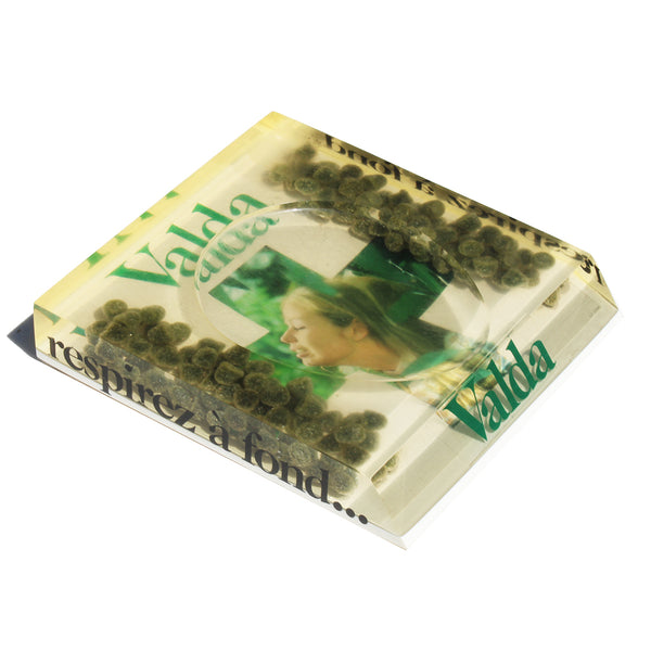 Ramasse monnaie publicitaire de pharmacie vintage / Pastilles Valda