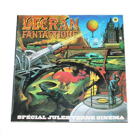 Magazine / revue L'Écran Fantastique / numéro 9 / Jules Vernes ( 1979 )