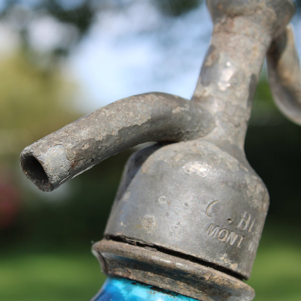 Ancien siphon publicitaire / Bières / Eaux gazeuses / G. Blanc / Mont-Dore