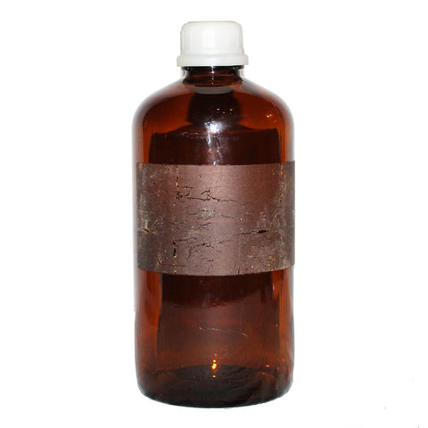 Gros flacon de pharmacie vintage Merck en verre ambré 2800 ml