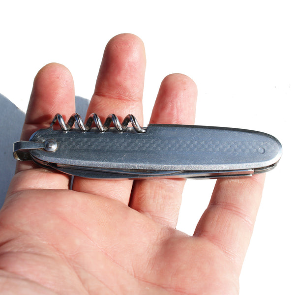 Couteau de poche pliant / multifonctions 6 pièces / lames inox