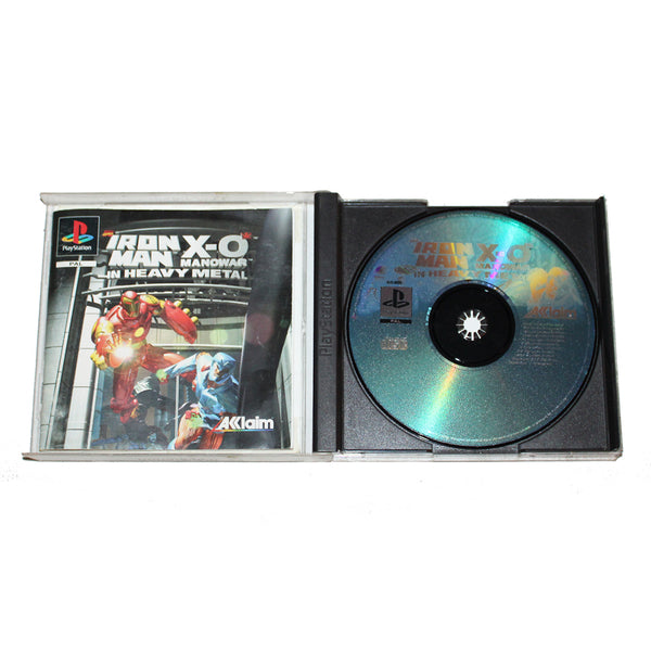 Jeu vidéo Playstation PS1 Iron Man X-O Manowar in Heavy Metal / complet