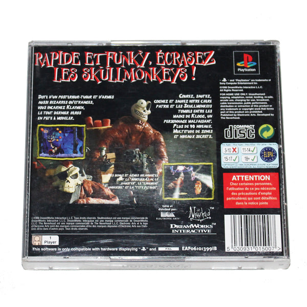 Jeu vidéo Playstation PS1 Skullmonkeys ( 1998 ) / complet