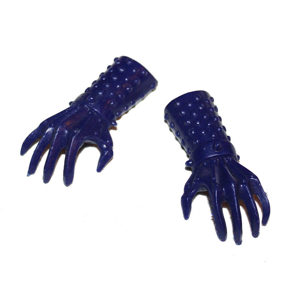Jouet vintage MOTU paire de gants Skeletor Terror Claws Maîtres de l'Univers ( 1985 )