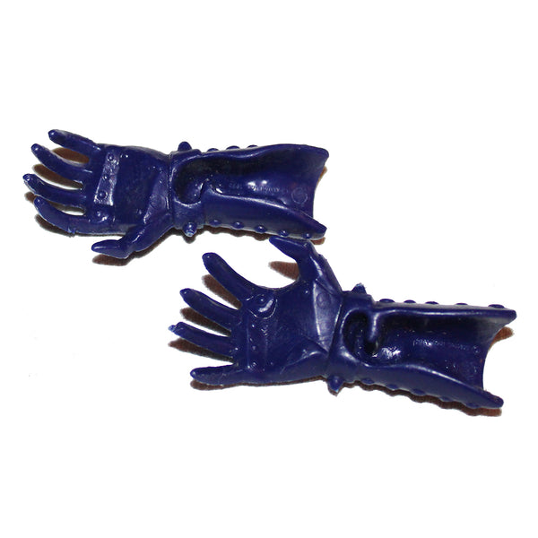 Jouet vintage MOTU paire de gants Skeletor Terror Claws Maîtres de l'Univers ( 1985 )