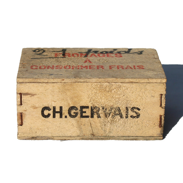 Ancienne petite boîte publicitaire Fromages Triple Crème / Ch. Gervais