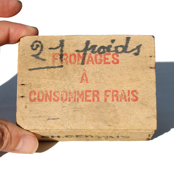 Ancienne petite boîte publicitaire Fromages Triple Crème / Ch. Gervais