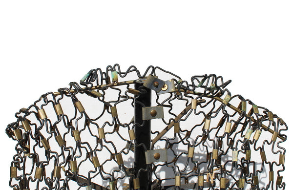 Ancien buste de mannequin de couture Idéal / Treillis métallique extensible du Jardin des Modes