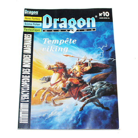 Magazine / revue vintage JDR Dragon Magazine n° 10 ( 1993 )