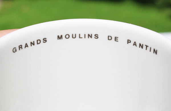 Mug / tasse publicitaire Grands Moulins de Pantin vintage Villeroy & Boch modèle Acapulco