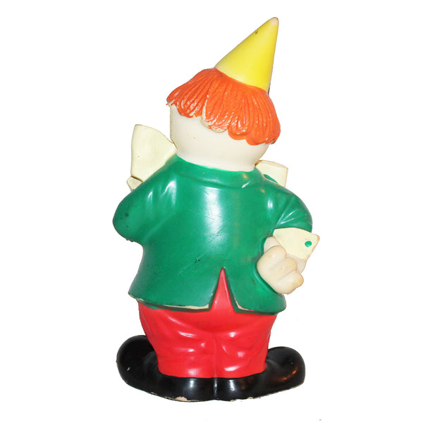 Jouet pouet Delacoste vintage ORTF Kiri le clown Jean Image ( 1966 )