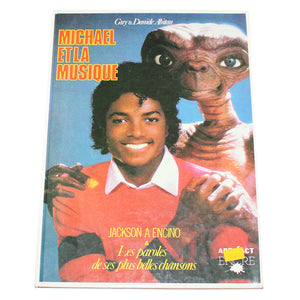 Livre vintage Michael et la musique / Paroles / Jackson / E.T. ( 1984 )