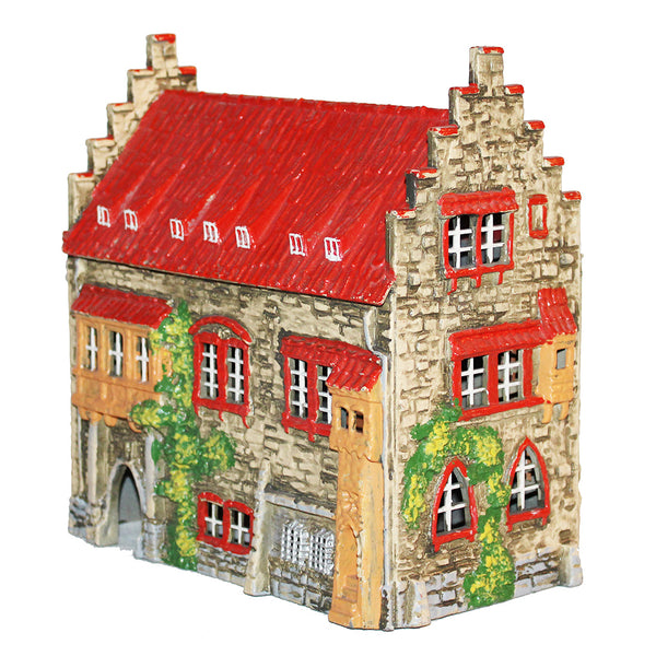 Jouet ancien pour figurines Elastolin - grande maison pour le château 9768