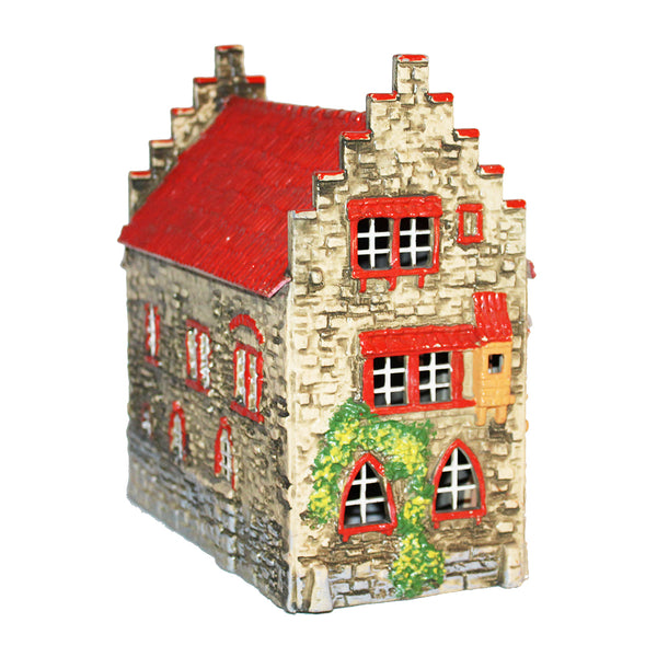 Jouet ancien pour figurines Elastolin - grande maison pour le château 9768