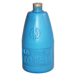 Bidon d'antigel publicitaire vintage Total / 1 litre / vide no huile