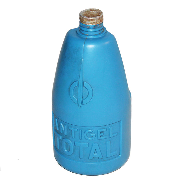 Bidon d'antigel publicitaire vintage Total / 1 litre / vide no huile