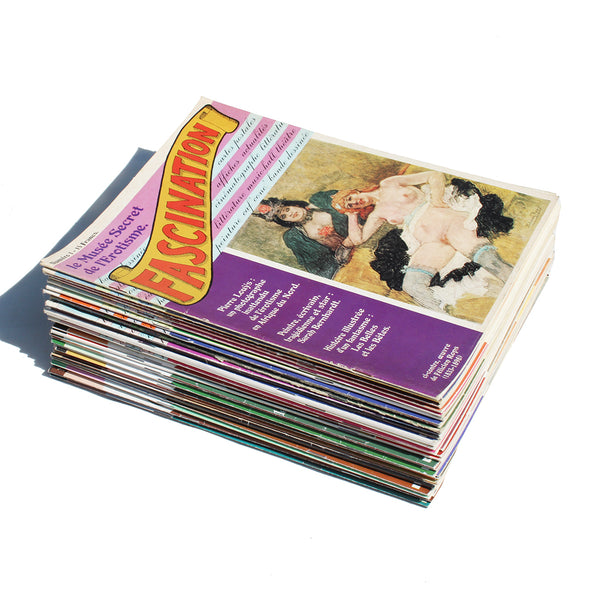 Curiosa / Série complète 30 revues / Fascination le Musée Secret de l'Érotisme