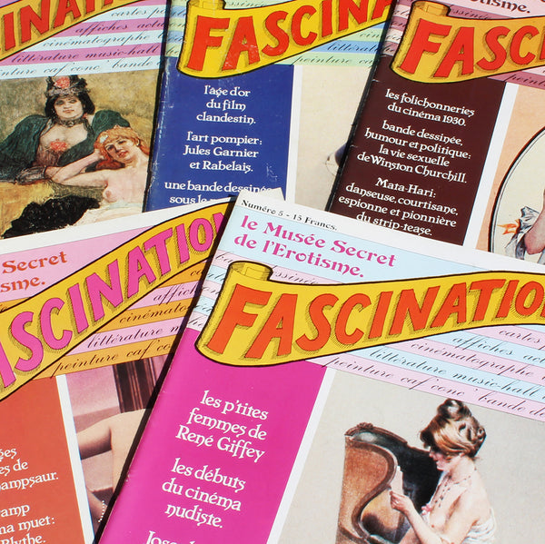 Curiosa / Série complète 30 revues / Fascination le Musée Secret de l'Érotisme