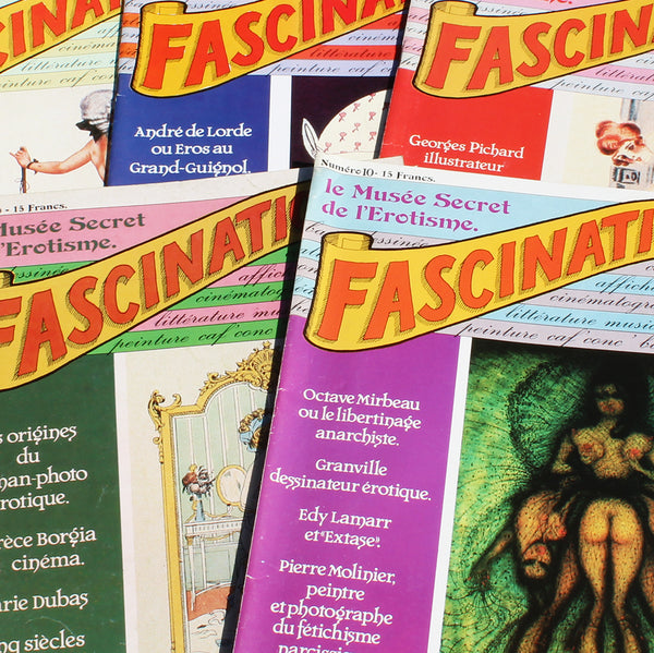 Curiosa / Série complète 30 revues / Fascination le Musée Secret de l'Érotisme